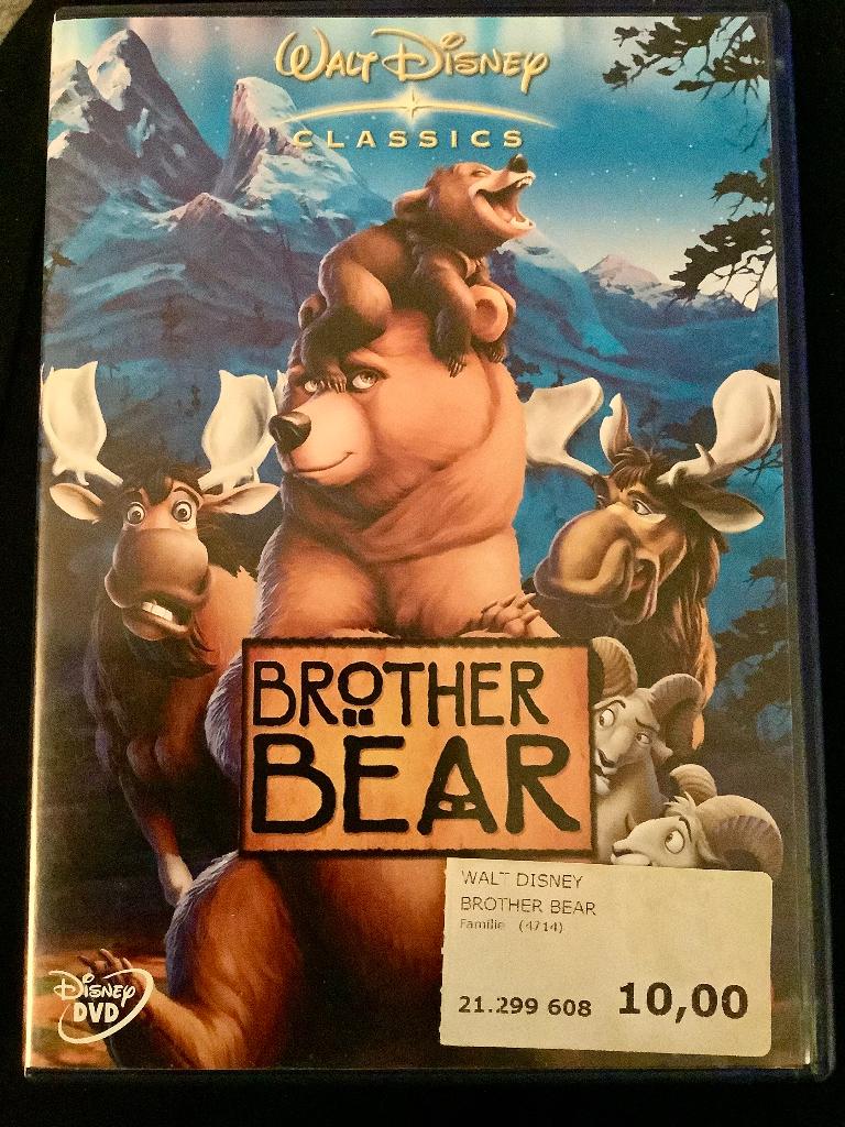Brother Bear Disney Classics dvd, Amerikaans, Overige typen, Ophalen of Verzenden, Zo goed als nieuw