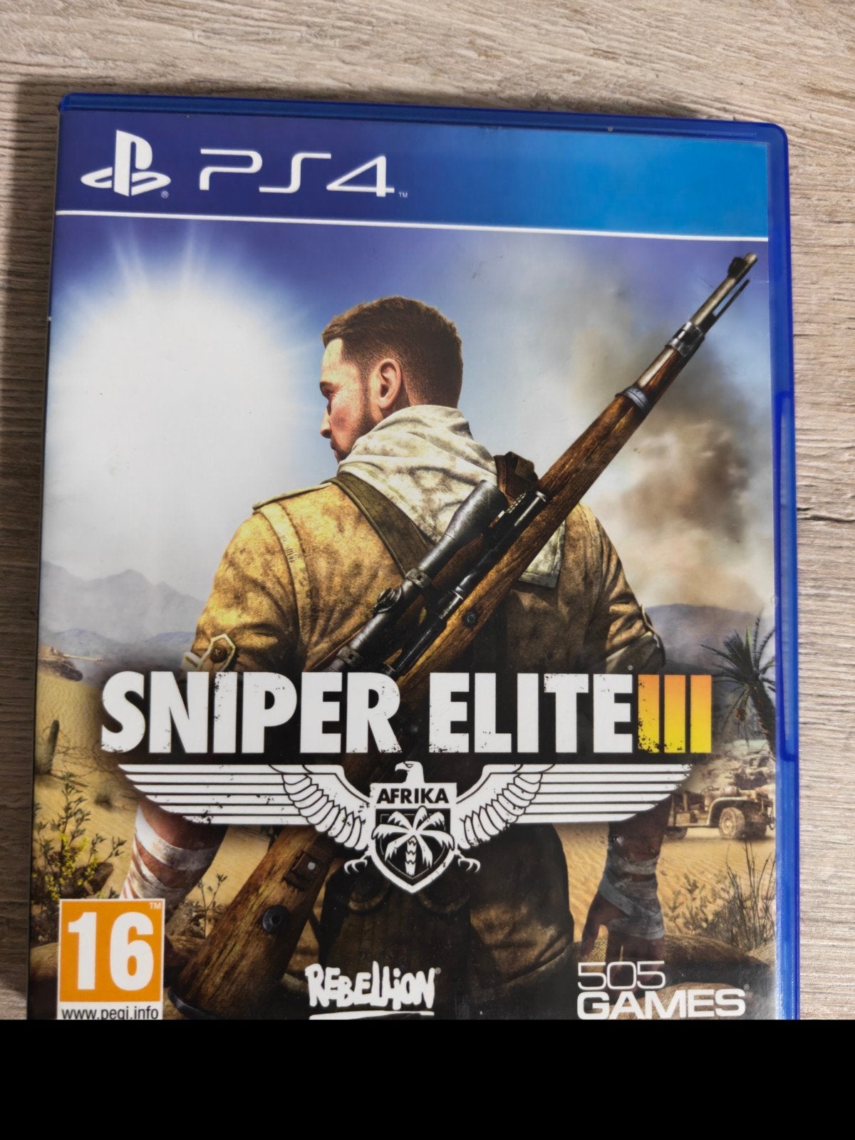 Sniper Elite III Afrika PS4, Online, Gebruikt, Shooter, Info@rebellion.co.uk