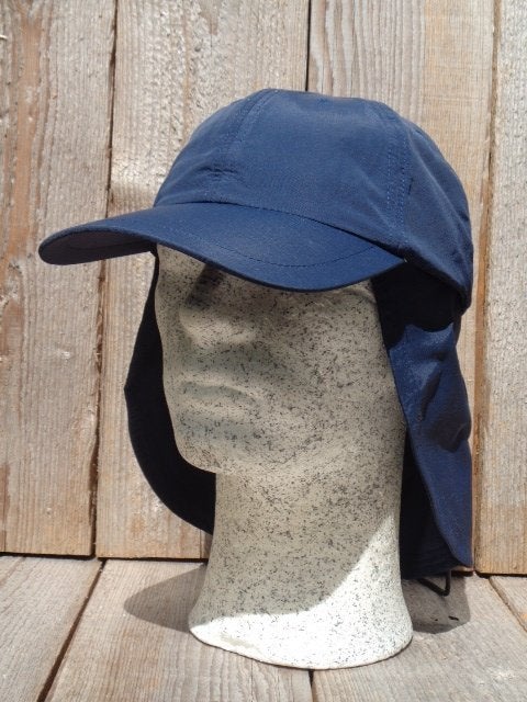 Marine blauwe outdoor/safari pet , nekbescherming van Fiebig, 60 cm (XL, 7½ inch) of meer, Haven 49, Geasluis@planet.nl, Nieuw