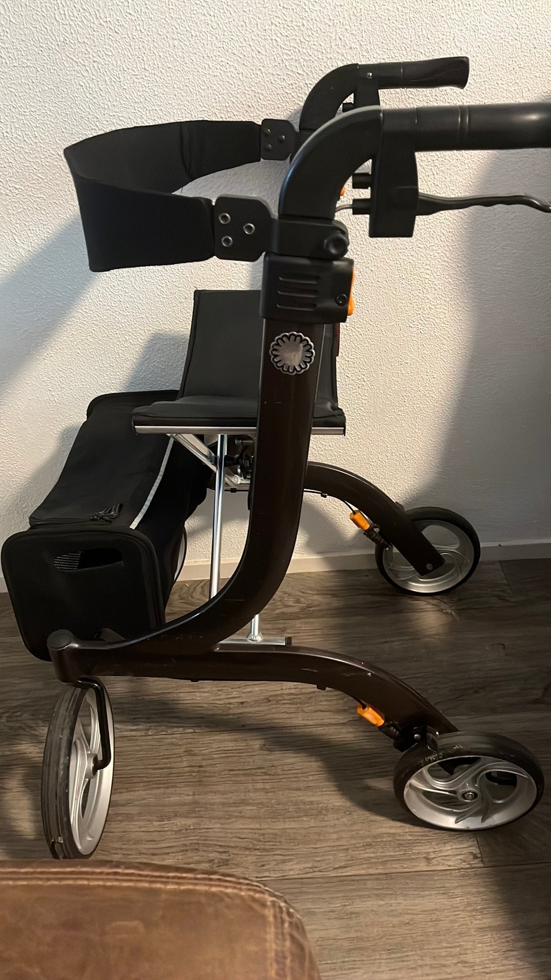 Prive gebruikte rollator., Diversen, Ophalen of Verzenden, Opvouwbaar, Zo goed als nieuw