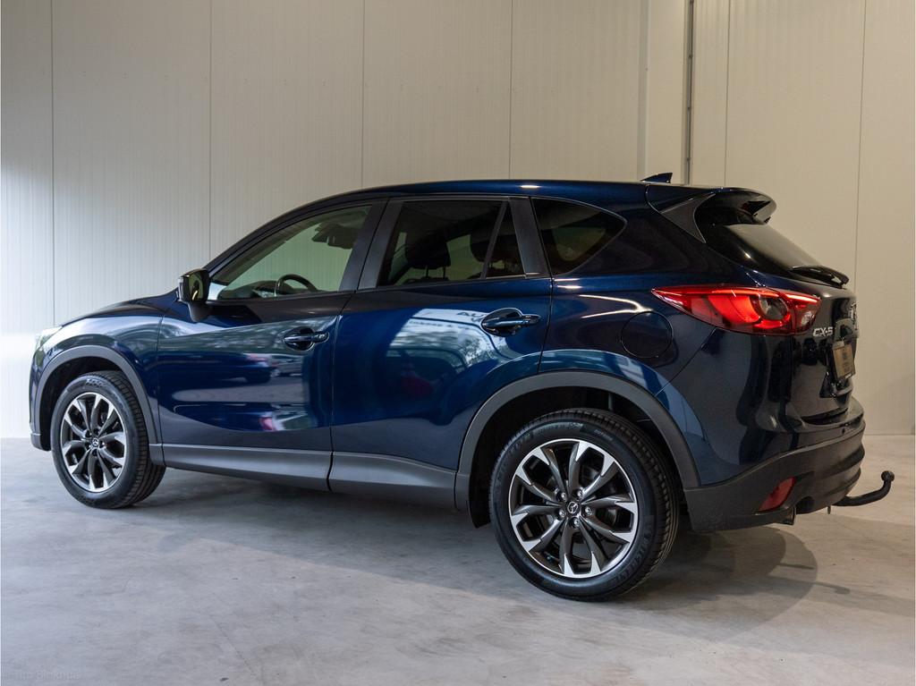 Mazda CX-5 2.0 SkyActiv-G 165 GT-M Line 2WD I 1ste eig. I Le, 1998 cc, 4 cilinders, 700 kg, Blauw