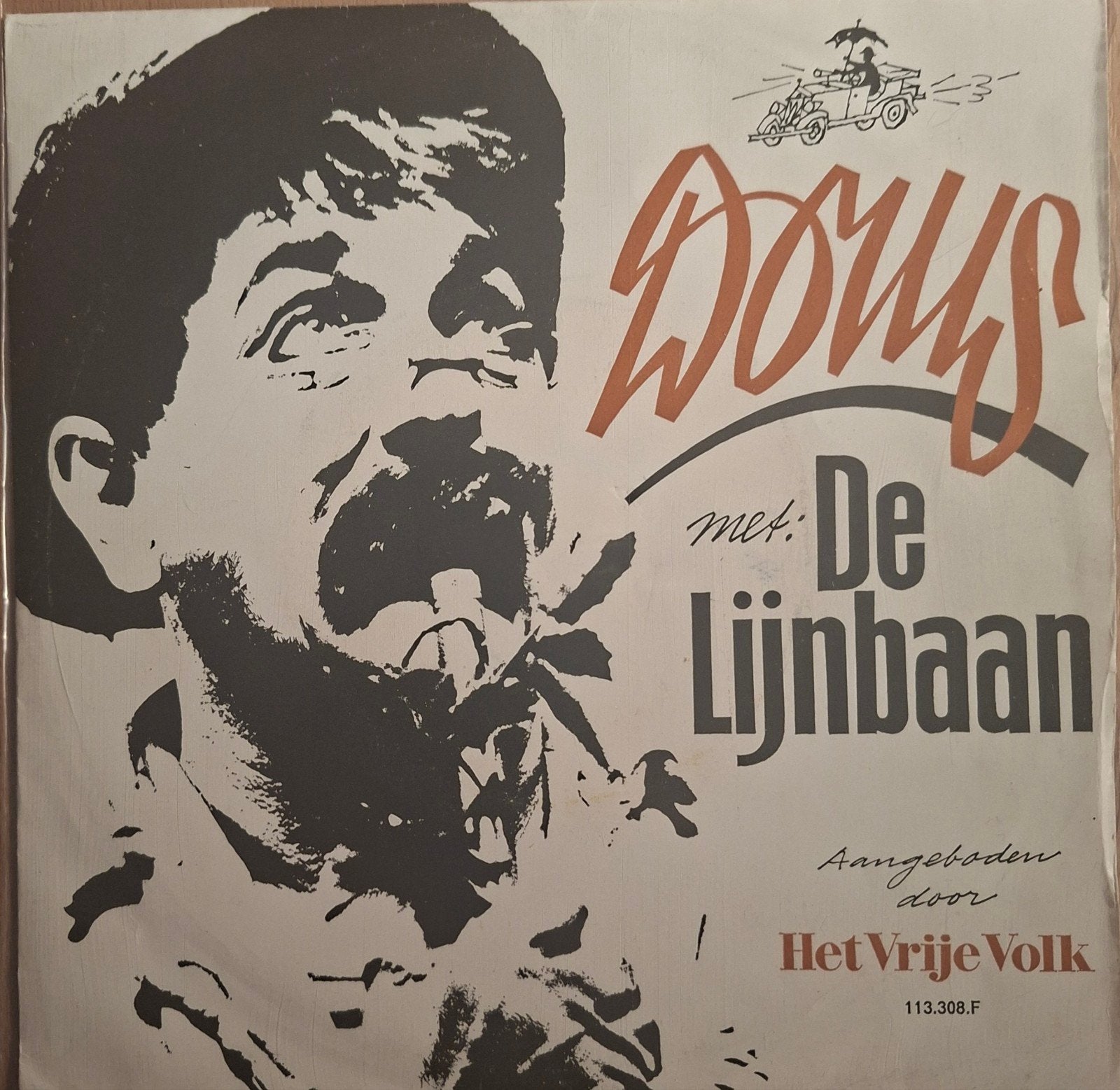 Mooie Singel Tom Manders Dorus 1968, Ophalen of Verzenden