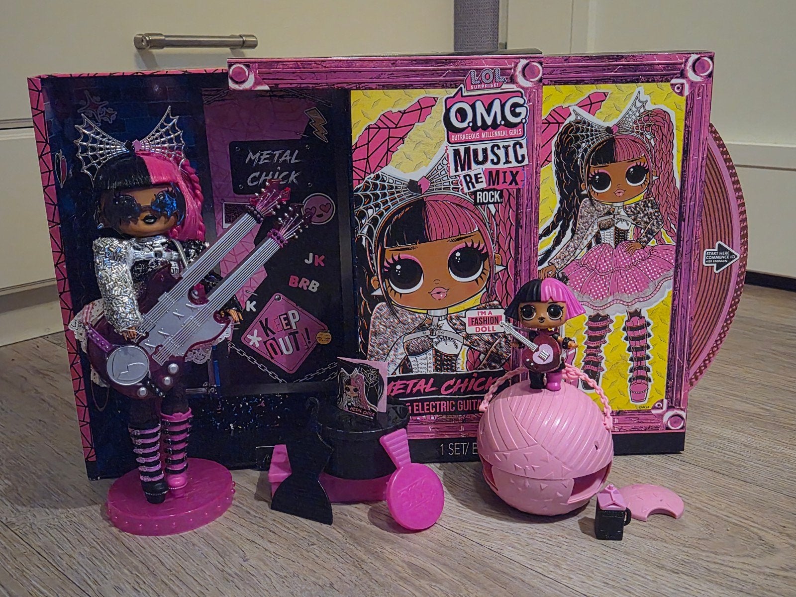 L.O.L. Surprise! OMG Remix Rock - Metal Chick & Metal Babe, Ophalen of Verzenden, Zo goed als nieuw, Pop