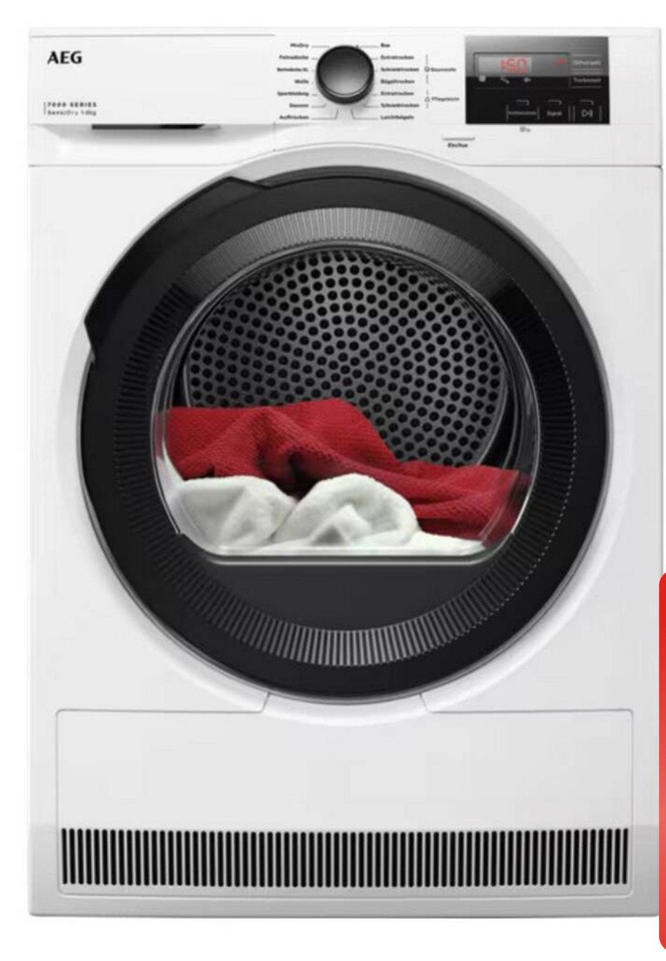 Aeg warmtepomp condens droger nieuw 8 kg