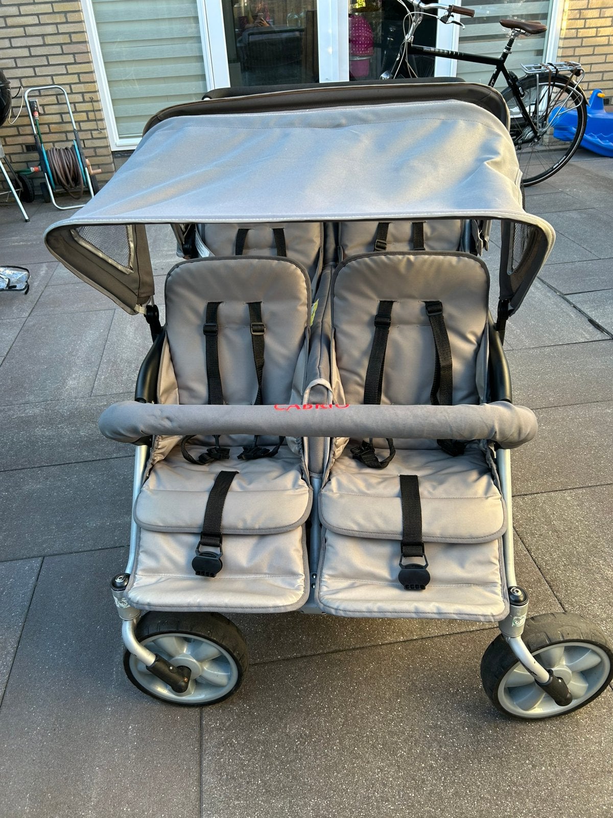 Cabrio 4 persoons kinderwagen, Ophalen, Gebruikt, Kinderwagen, Overige merken