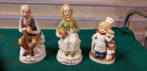 beelden vrouw en bakkerskind, Ophalen of Verzenden