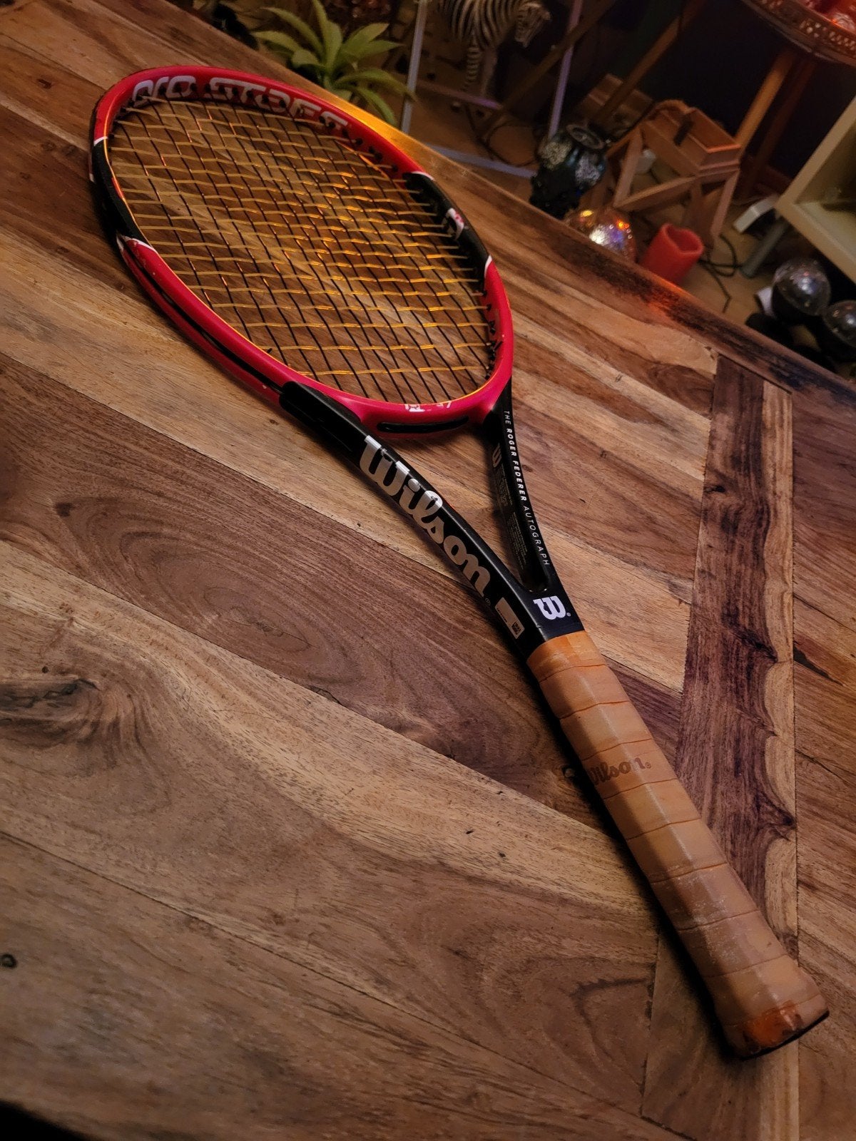 Wilson Pro Staff RF97 v10 Autograph Roger Federer, Sport en Fitness, Tennis, Gebruikt, Ophalen of Verzenden, Wilson, Racket