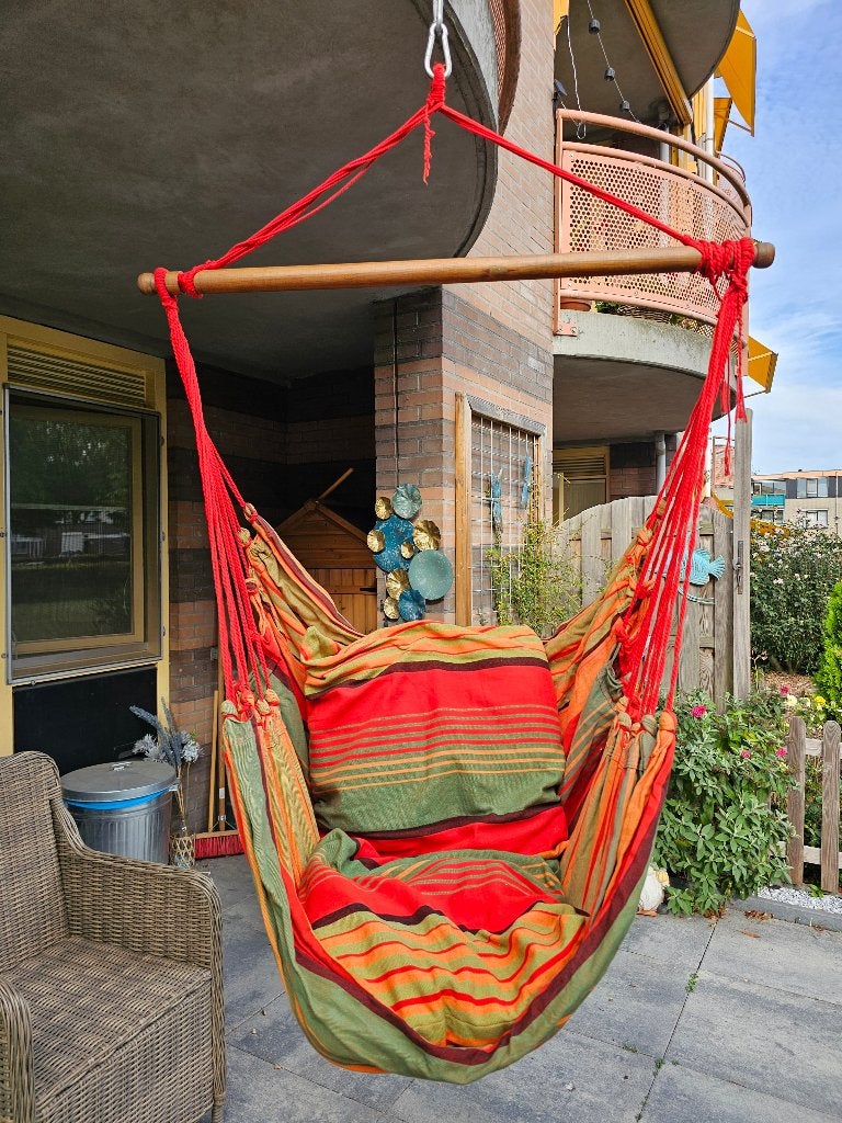Hangstoel, Gebruikt, Opvouwbaar, Ophalen of Verzenden, Eenpersoons