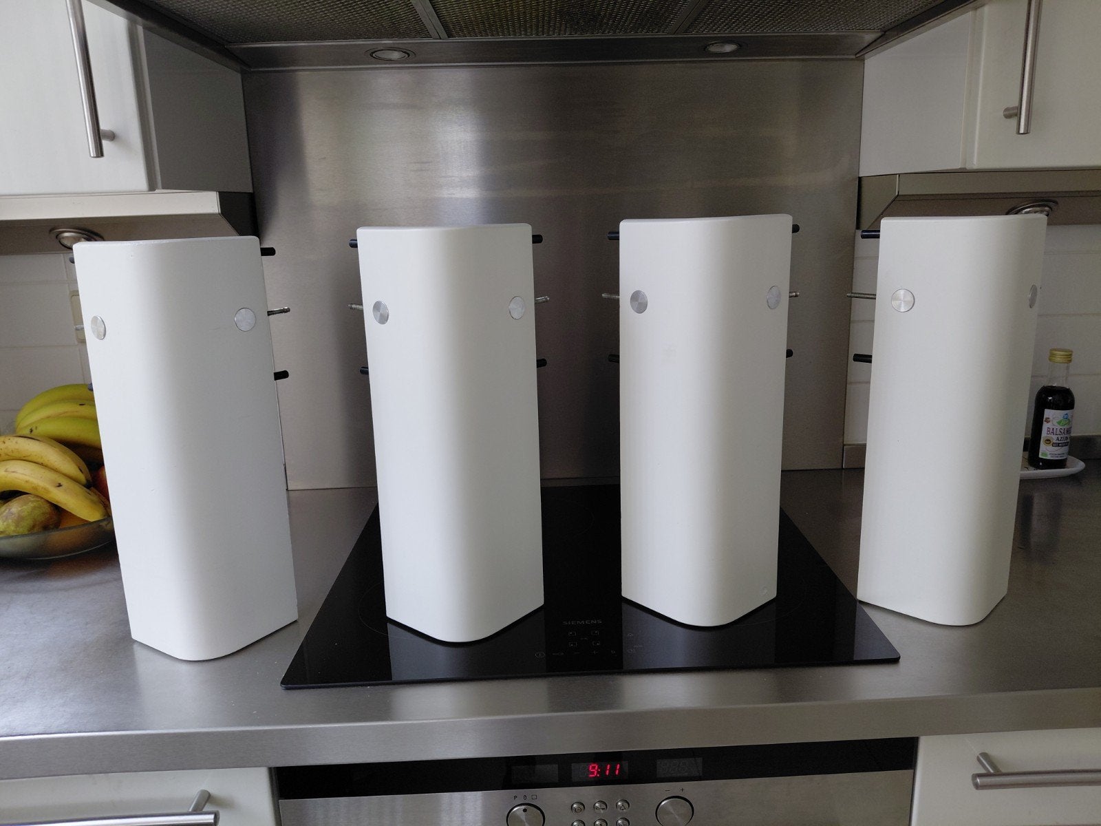 Nette set semi hoge poten voor Auping Auronde. 41,5 cm hoog, Huis en Inrichting, Slaapkamer | Bedden, Ophalen, Verstelbaar, 90 cm