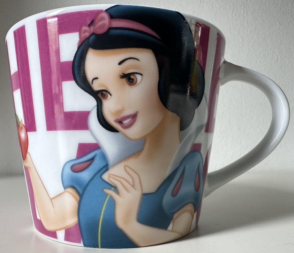 DISNEY - SNEEUWWITJE - MOK - 10 X 8,5 CM - NIEUW, Ophalen of Verzenden, Sneeuwwitje of Doornroosje, Nieuw, Servies