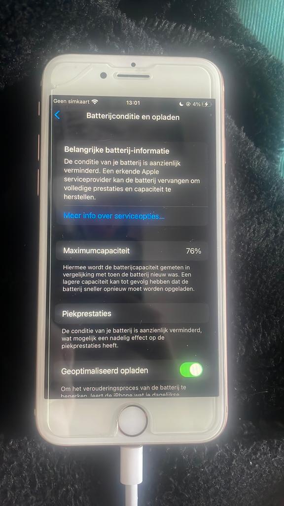 Iphone  roze, Zwart, Ophalen of Verzenden, Zo goed als nieuw, 64 GB