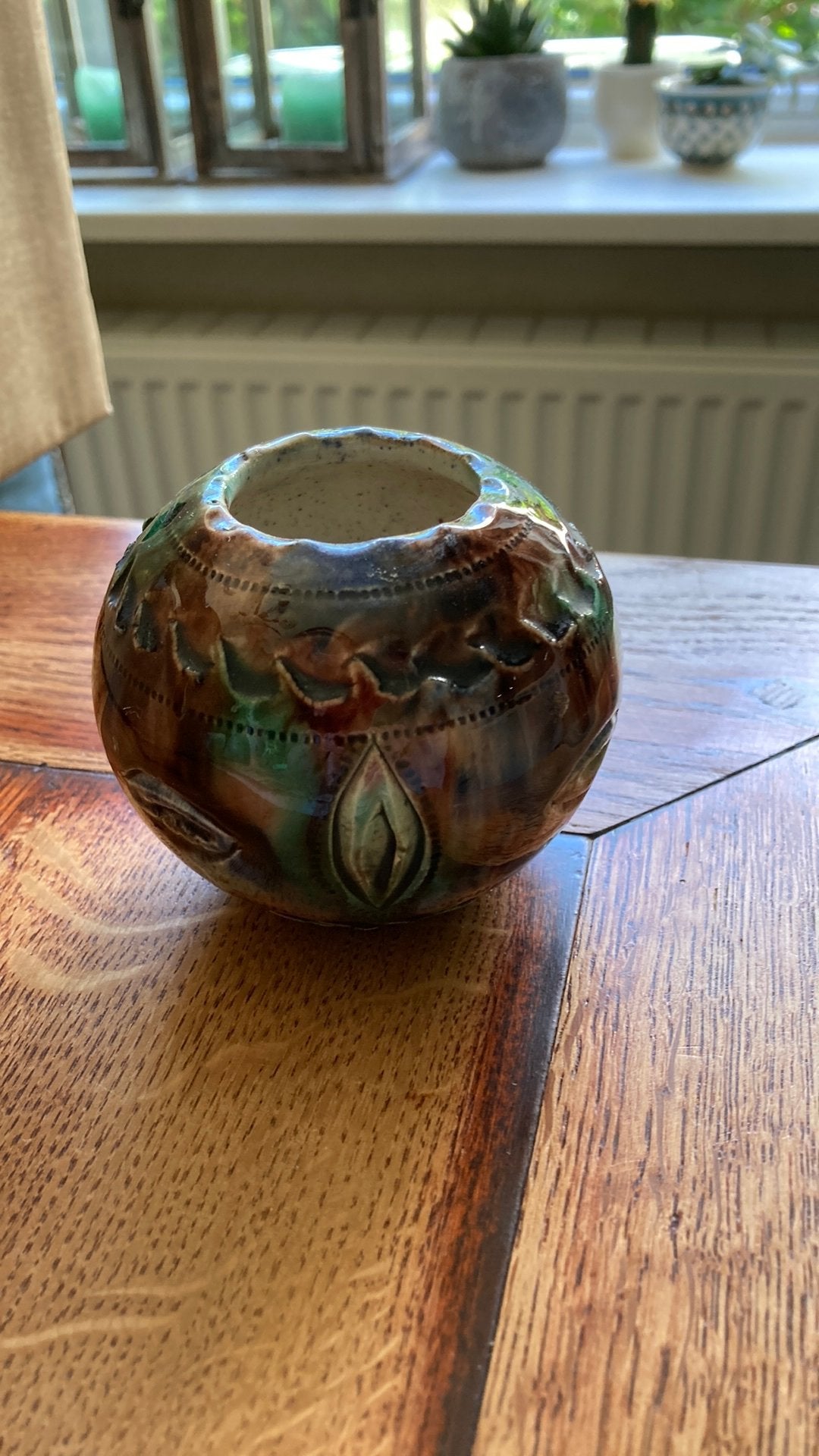 Kerfsnede vaasje, Antiek en Kunst, Ophalen of Verzenden