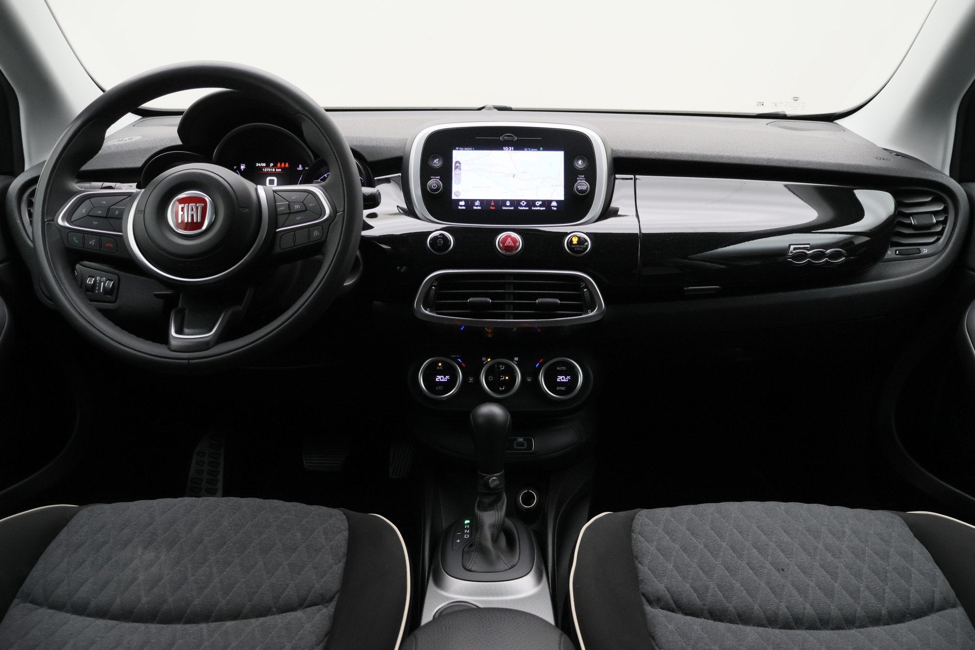 Fiat 500X Cross 1.3 GSE City Cross LED, Apple Carplay, Keyle, Auto's, Stof, Gebruikt, 4 cilinders, 500X