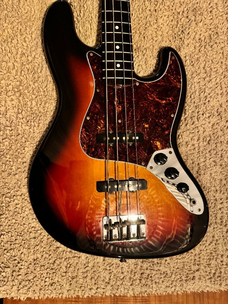 Squier JV 1983 Vintage Jazz bass te koop, Ophalen, Gebruikt, Elektrisch