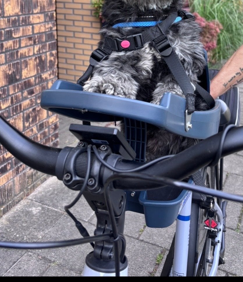 Buddyrider hondenfietsmand in goede staat, Ophalen of Verzenden, Zo goed als nieuw, Voorzitje