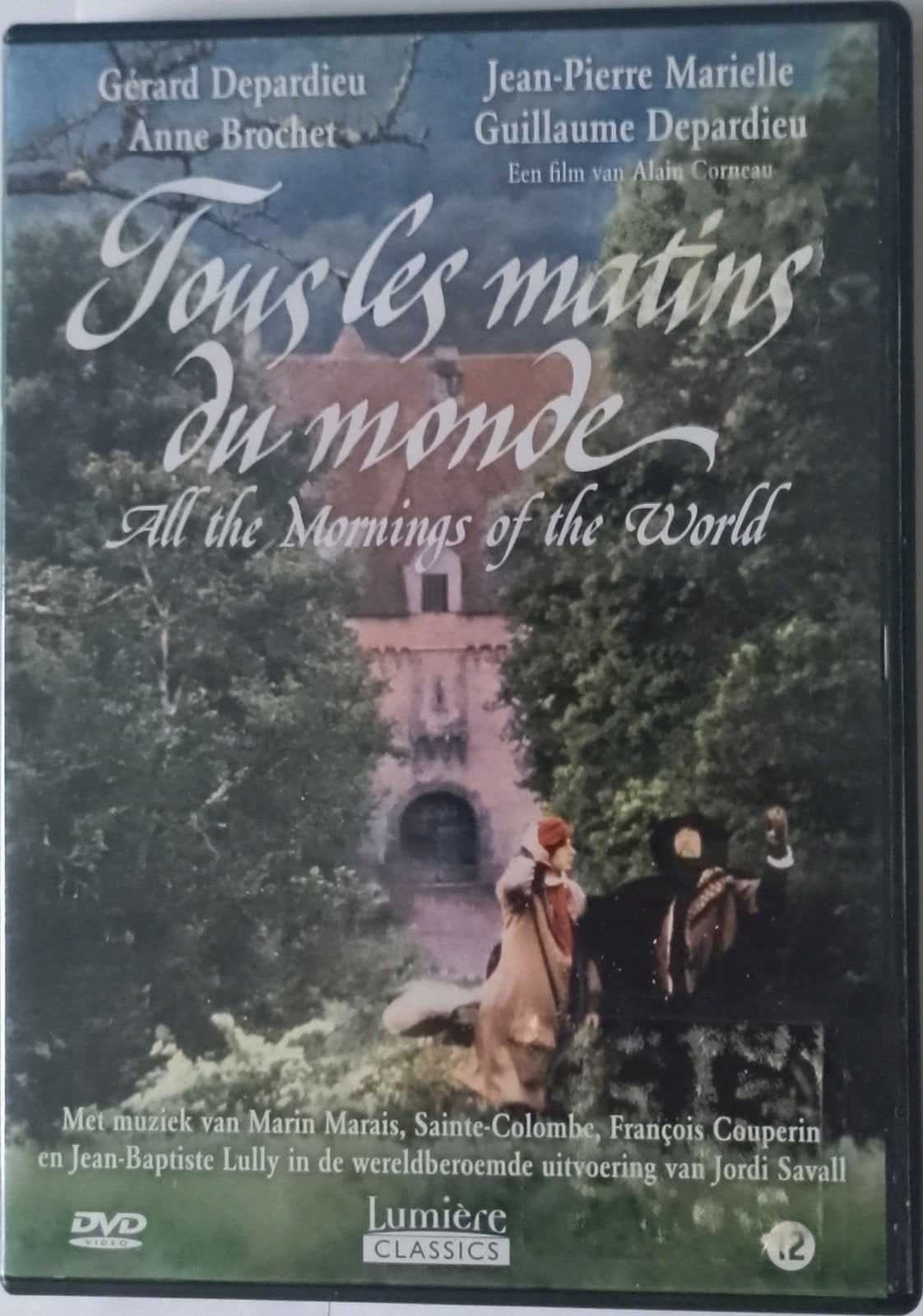 Tous les matins du monde (All the Mornings of the World) DVD, Gebruikt, Historisch of Kostuumdrama, Nederlands, Inclusief doosje