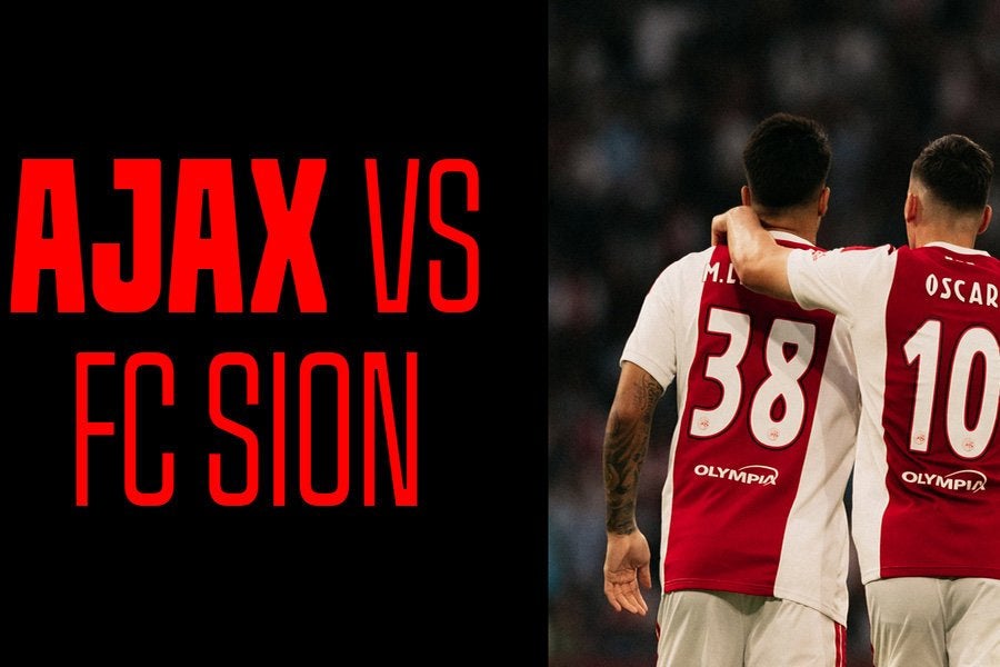 Ajax-Fc Sion F-Side, Tickets en Kaartjes, Sport | Voetbal, Eén persoon, Augustus