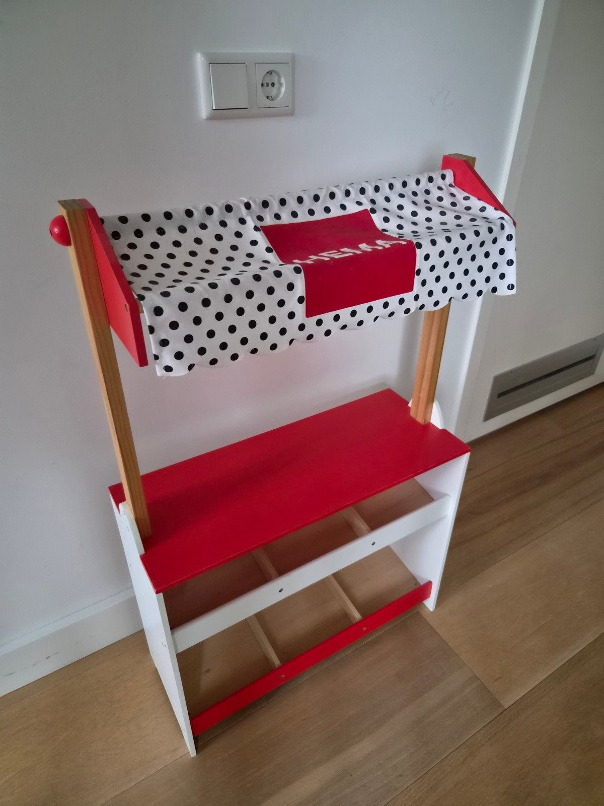 HEMA marktkraampje, Ophalen, Gebruikt