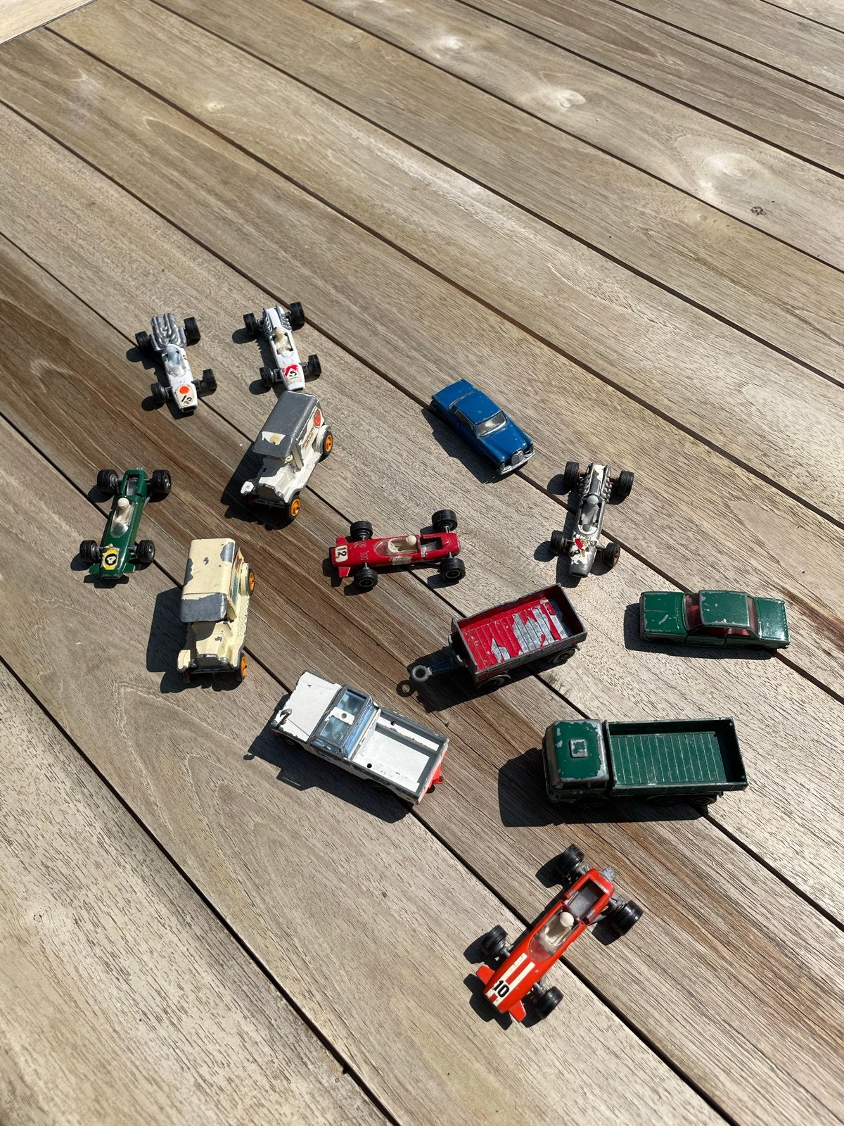 Verzameling vintage speelgoedauto's, Ophalen of Verzenden, Gebruikt, Auto, Overige merken