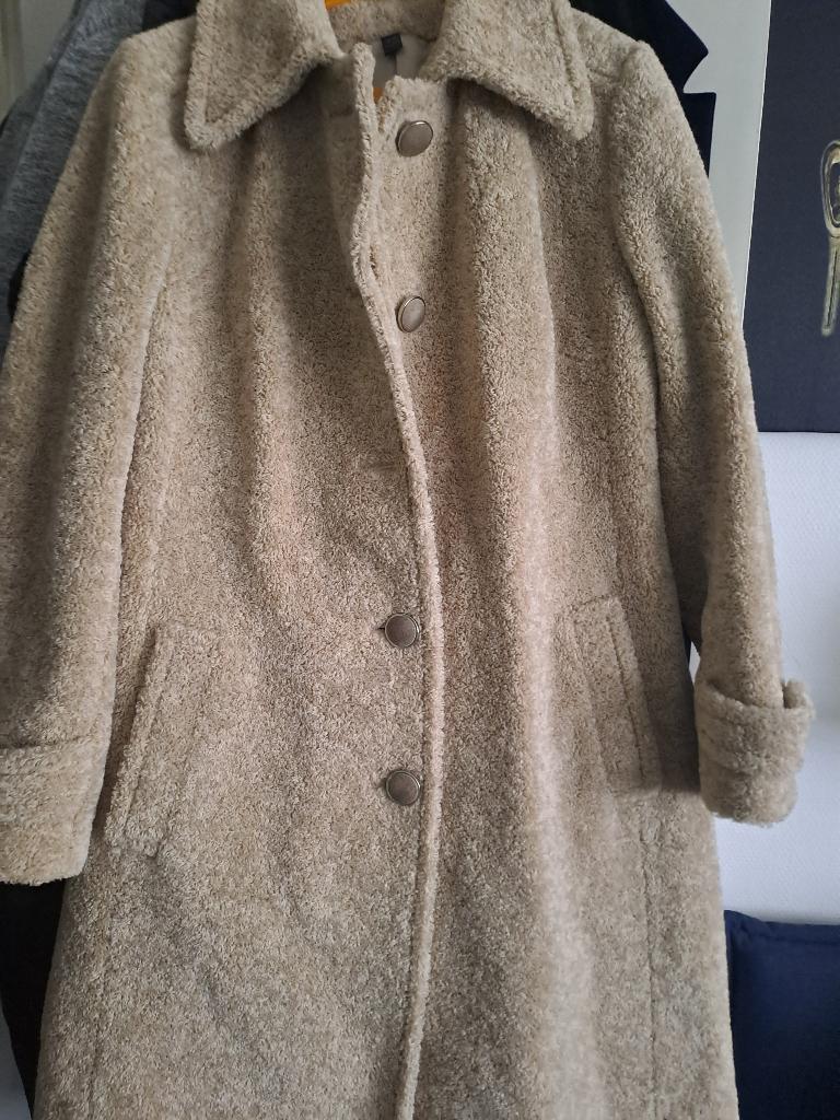 Alpacajas, Ophalen, Beige, Maat 42/44 (L), Zo goed als nieuw