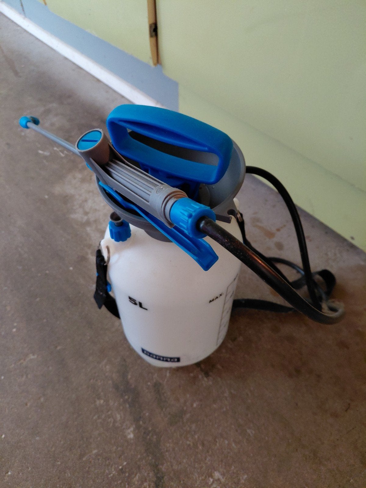 5ltr spuit, Ophalen, Gebruikt