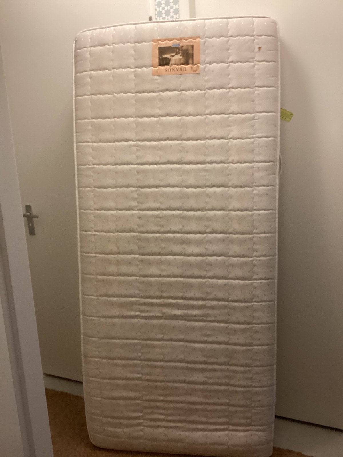 Matras Pullman 200 x 90 cm, Ophalen, Gebruikt, 90 cm, Eenpersoons