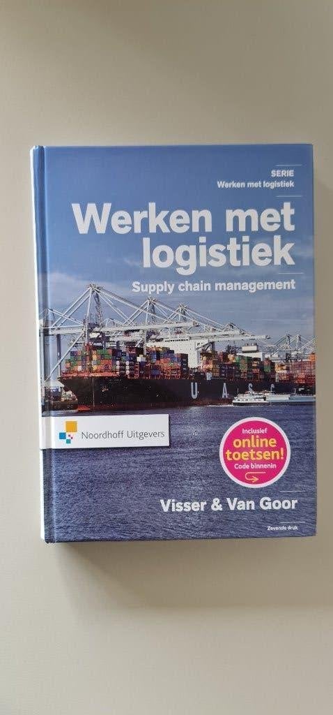 Boek: Werken met logistiek – Supply Chain Management, Ophalen of Verzenden, Beta, Zo goed als nieuw, HBO