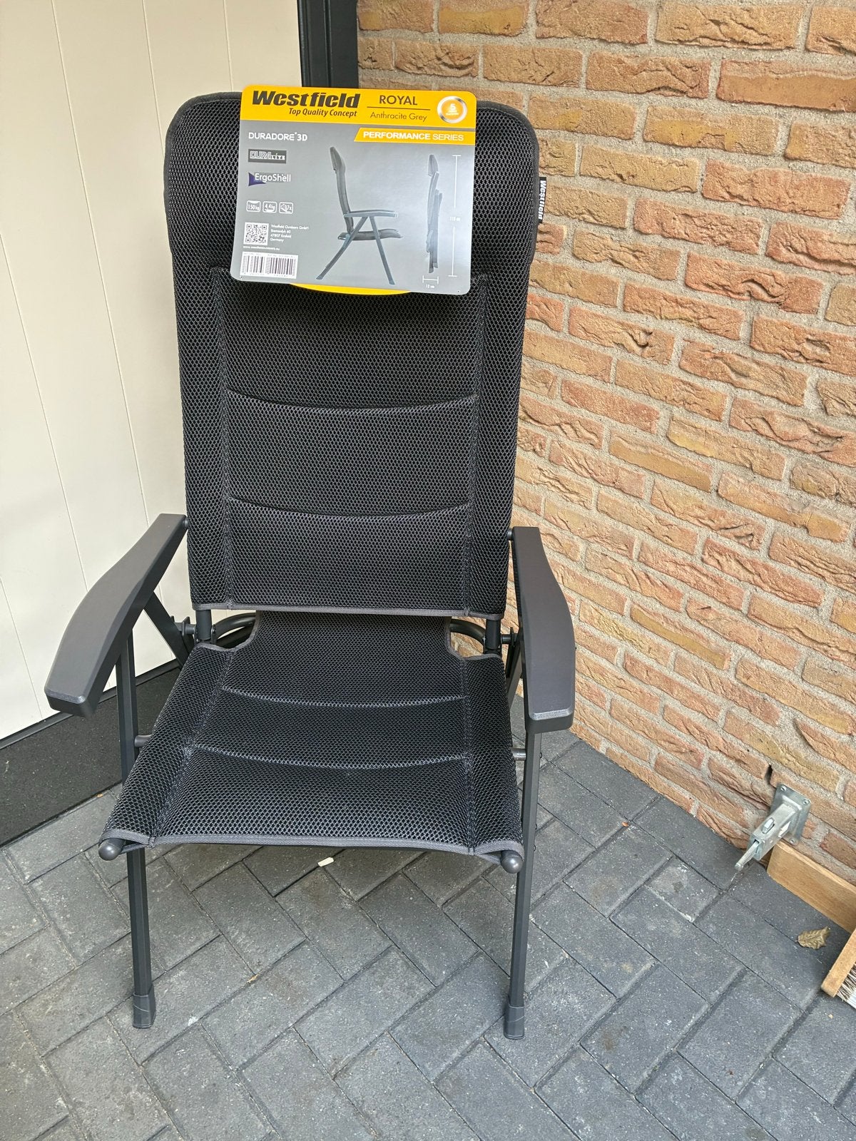 Westfield Advancer S standenstoel - Antraciet, Ophalen, Nieuw, Campingstoel