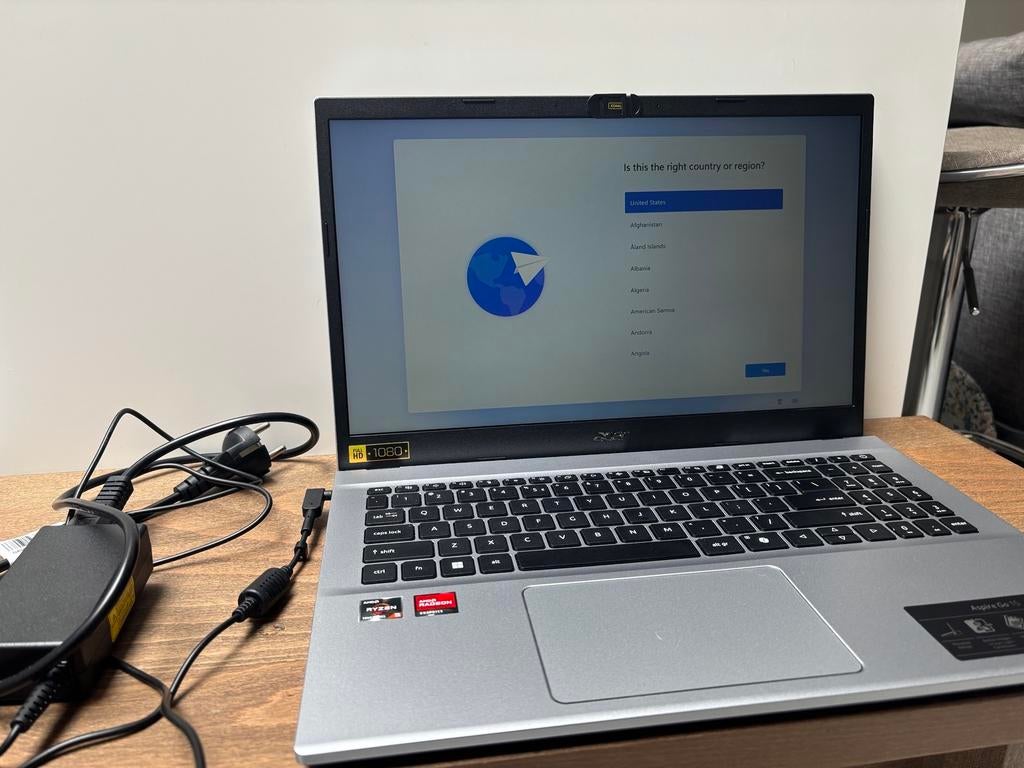 Acer Aspire Go 15 Laptop, Ophalen, 2 tot 3 Ghz, Zo goed als nieuw, SSD