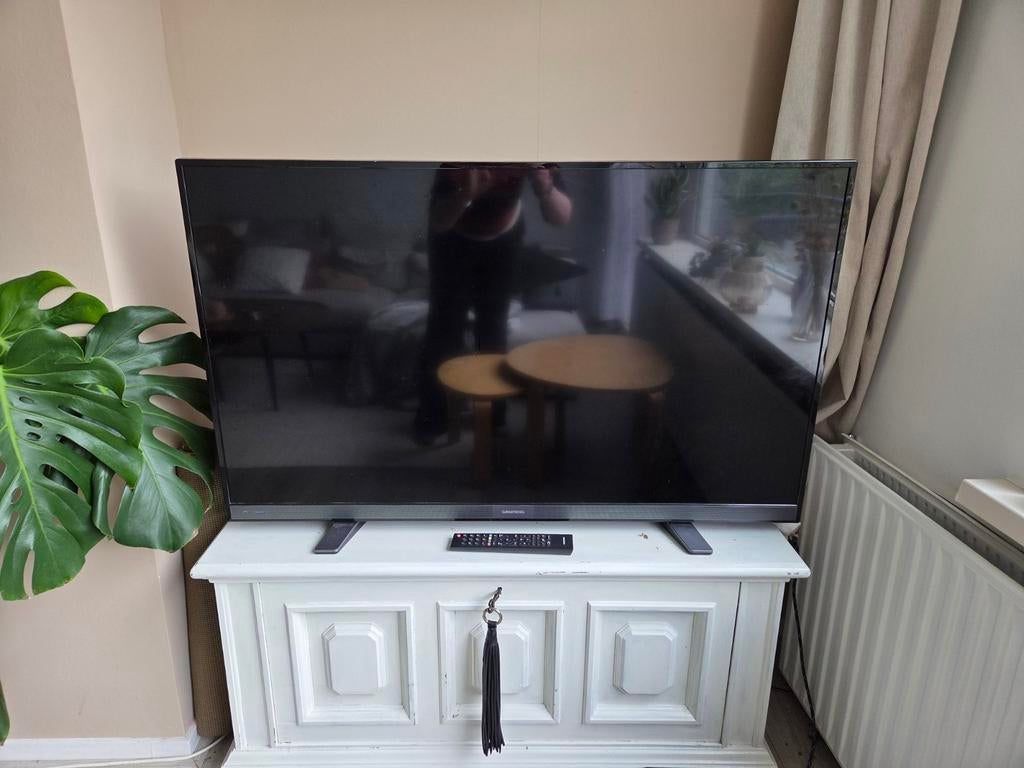 Grundig 48 VLE 6520 BL Full HD LED TV, 50 Hz, 100 cm of meer, Smart TV, Ophalen