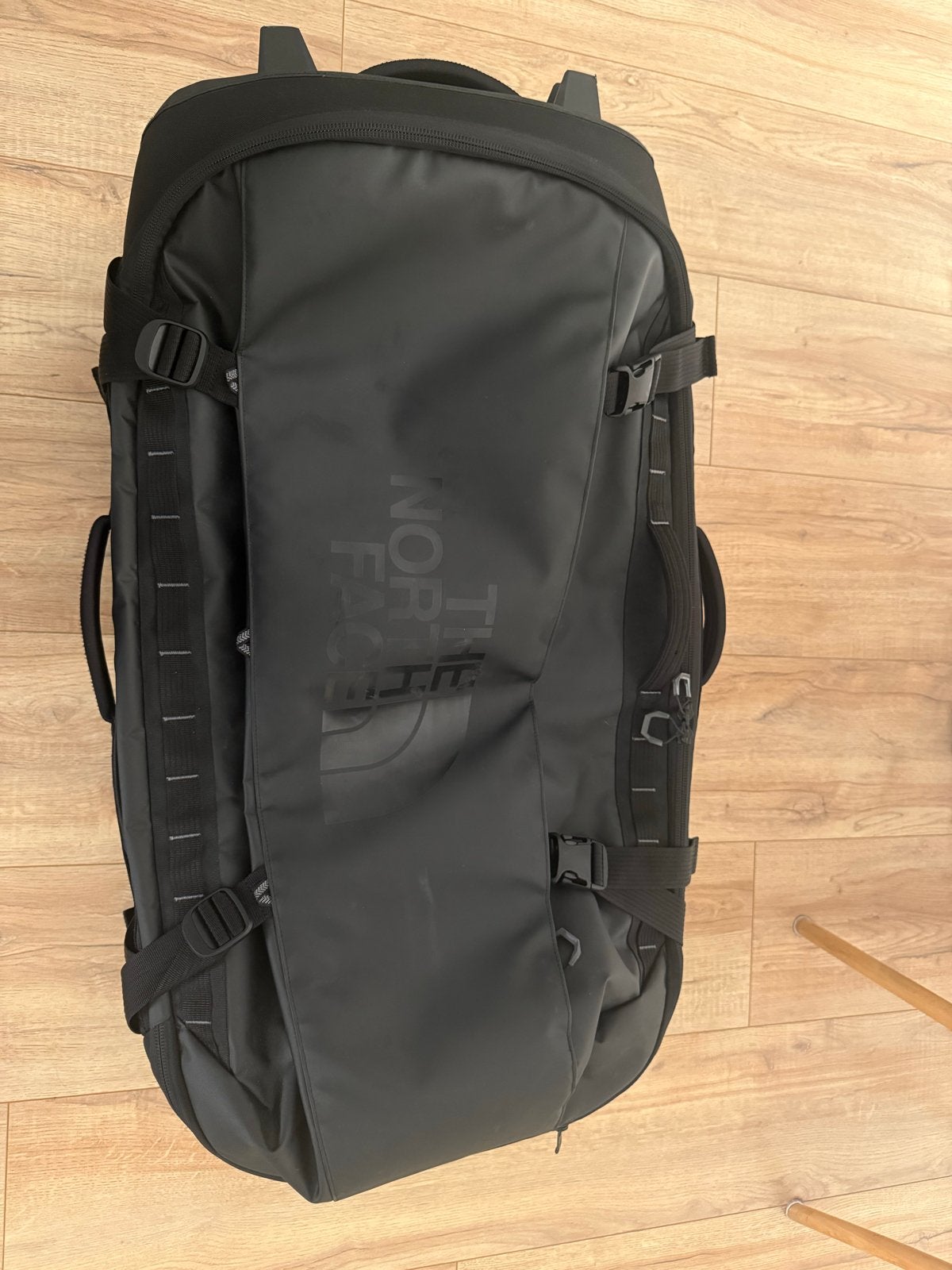 The North Face Base Camp Rolling Thunder Reistas, 30 cm of meer, Gebruikt, Zwart, 60 tot 80 cm