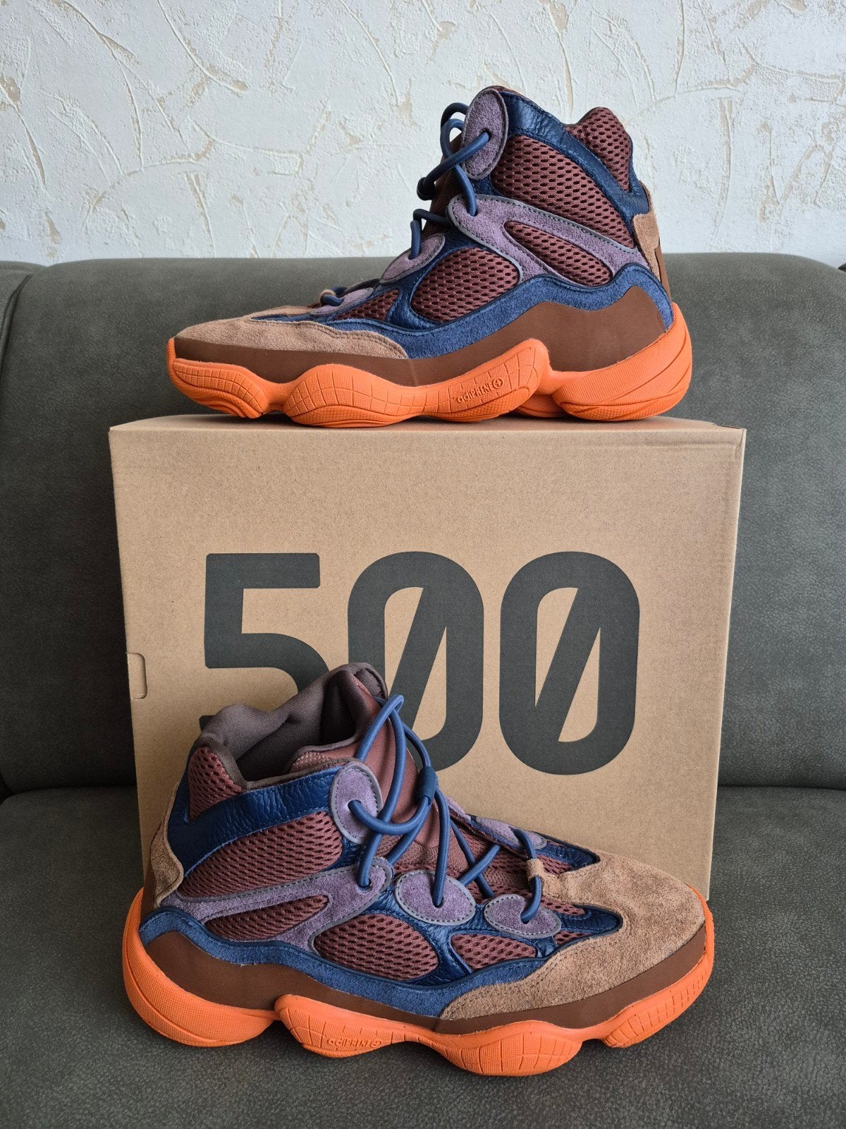 Adidas Yeezy 500 High / 47 1/3, Overige kleuren, Nieuw, Ophalen of Verzenden, Sneakers of Gympen