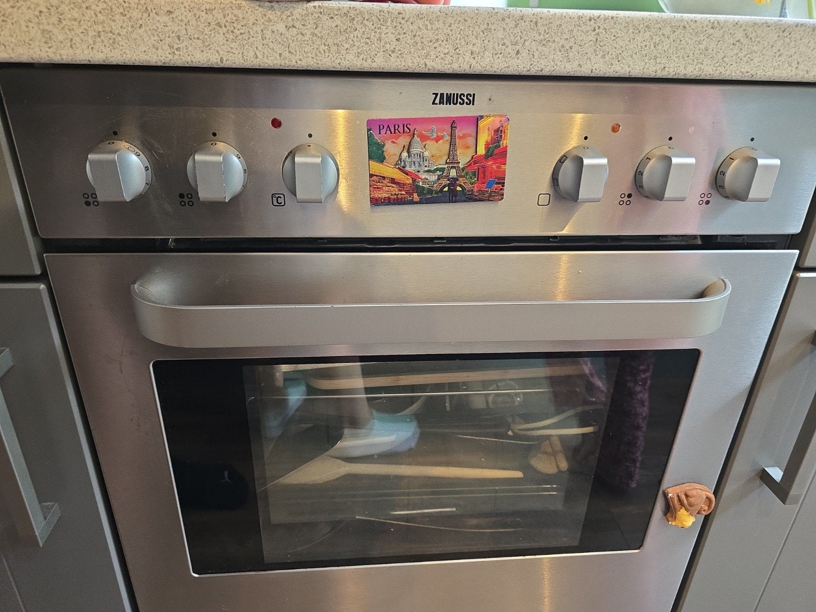 Zanussi Inbouw Keramische Kookplaat met Oven, Ophalen, Gebruikt, 60 cm of meer, Keramisch