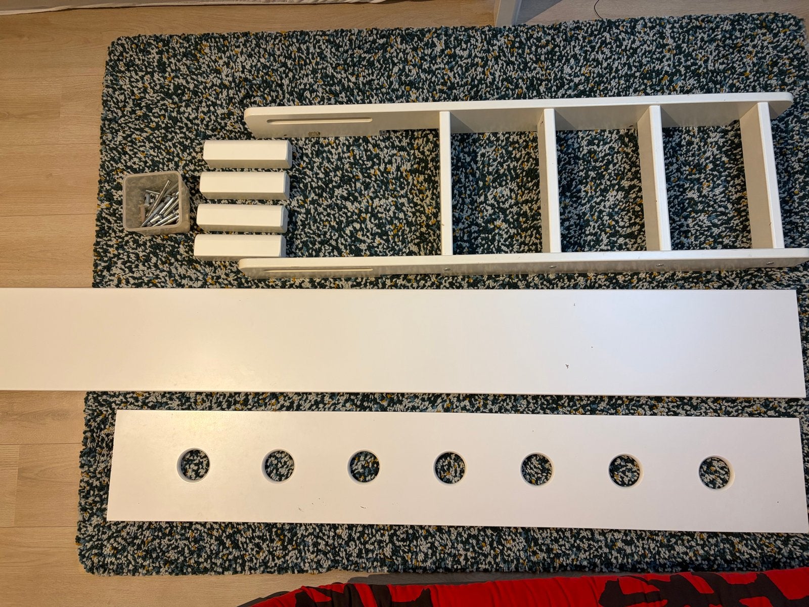 Flexa stapelbed onderdelen-ladder,verhoger,uitvalbeveiliging, Ophalen, Gebruikt, Overige typen