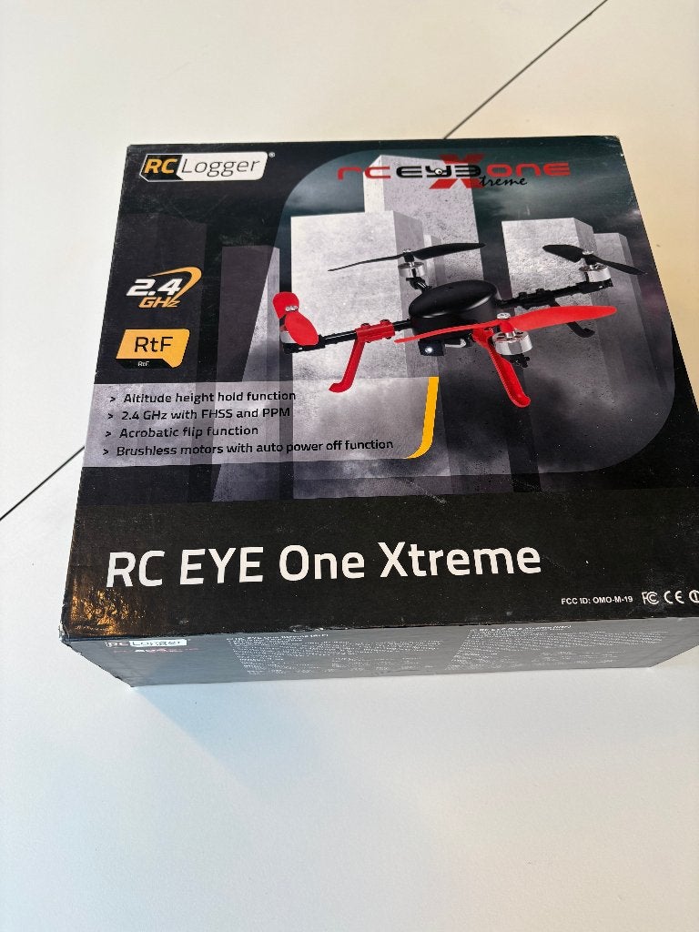 RC Logger One Xtreme euro 15, Hobby en Vrije tijd, Modelbouw | Radiografisch | Helikopters en Quadcopters, Elektro, Gebruikt, Quadcopter of Multicopter