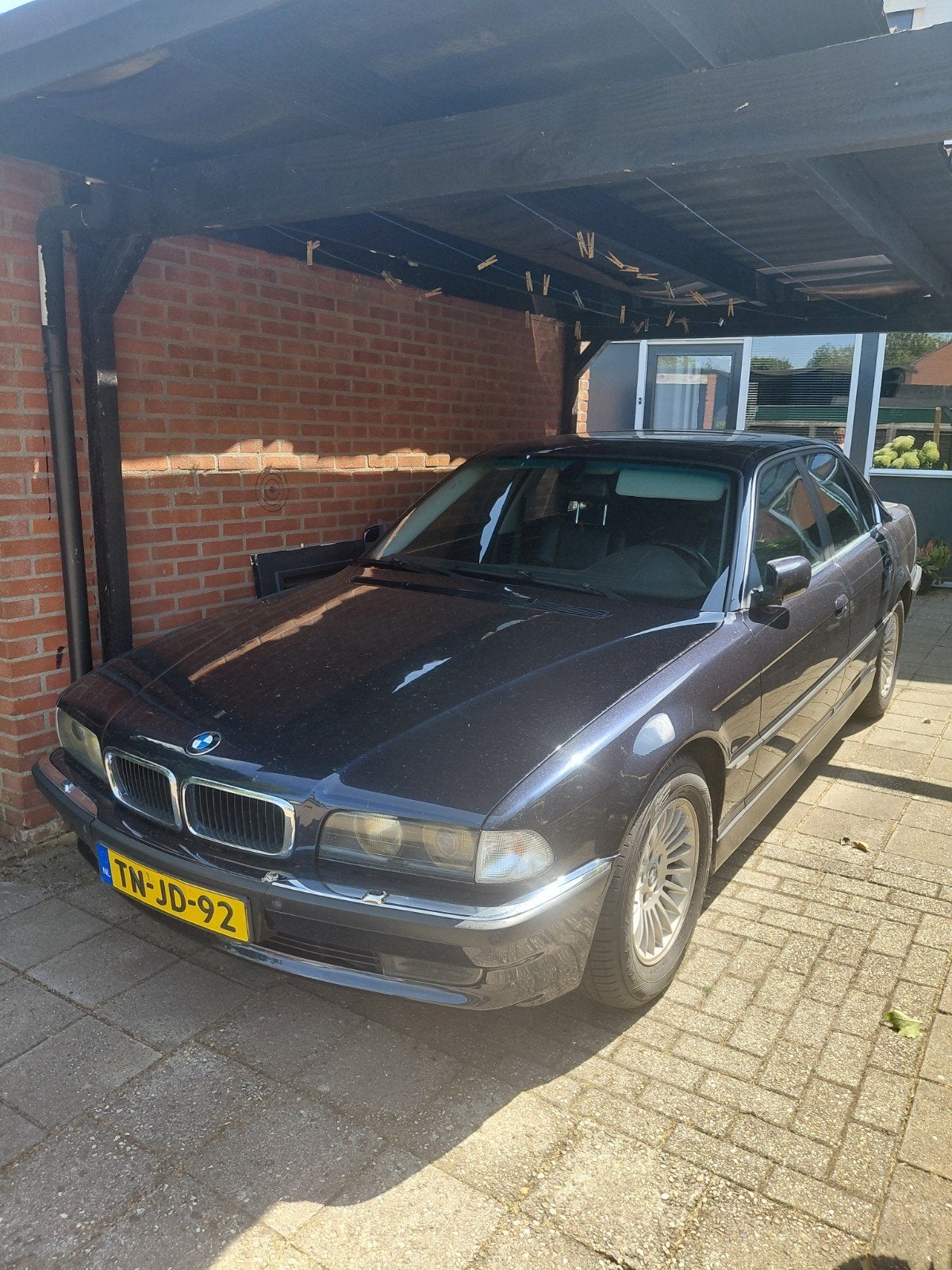 BMW 7-Serie 3.5 I 735 AUT 1998 Blauw, Automaat, Achterwielaandrijving, 8 cilinders, 2000 kg