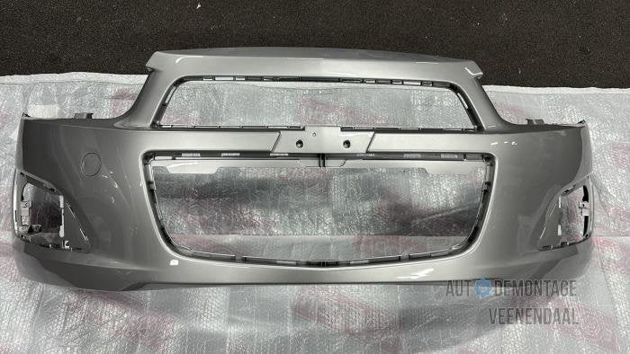Voorbumper van een Chevrolet Aveo (GAN), -, Nieuw, Ophalen of Verzenden, Bumper