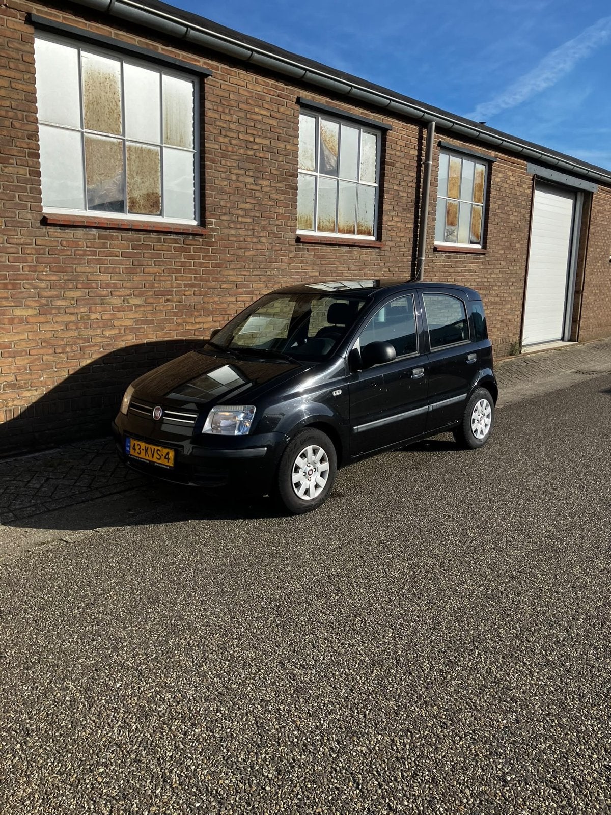 Fiat Panda 1.2  NIEUWE APK, Voorwielaandrijving, 1242 cc, Zwart, Origineel Nederlands