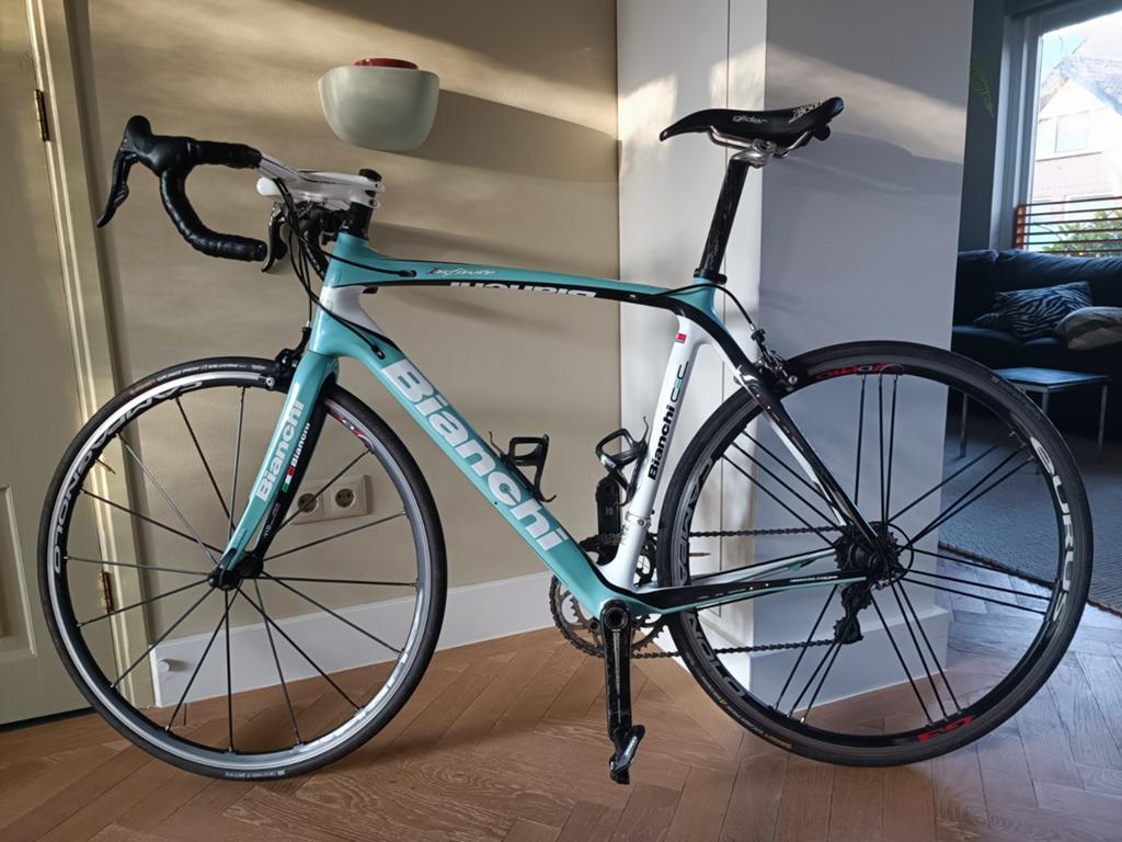 Bianchi Infinito racefiets, maat 58-60 - Zo goed als nieuw, Overige merken, Aluminium, Ophalen of Verzenden, Zo goed als nieuw