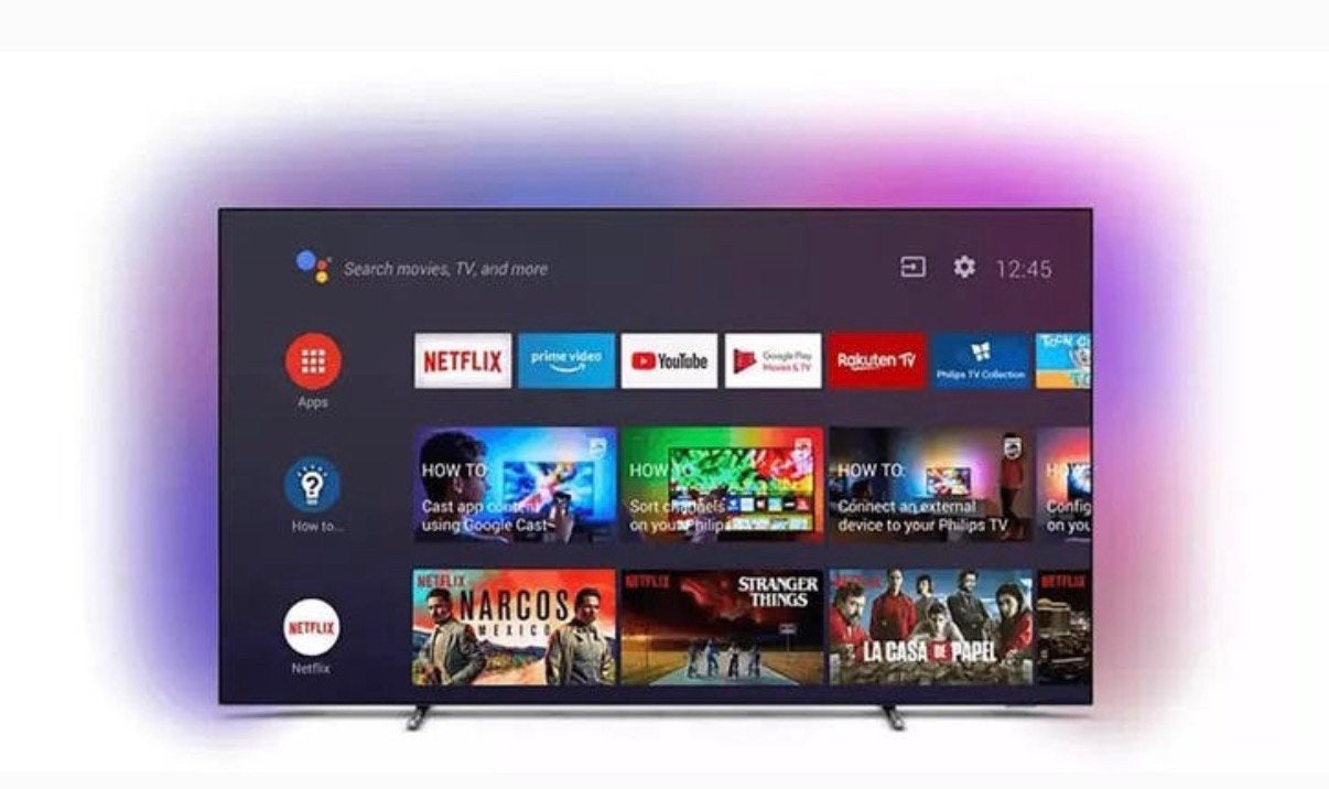 Philips 55LED805 Ambilight DEFECT, Overige merken, 50 Hz, Ophalen of Verzenden, 100 cm of meer