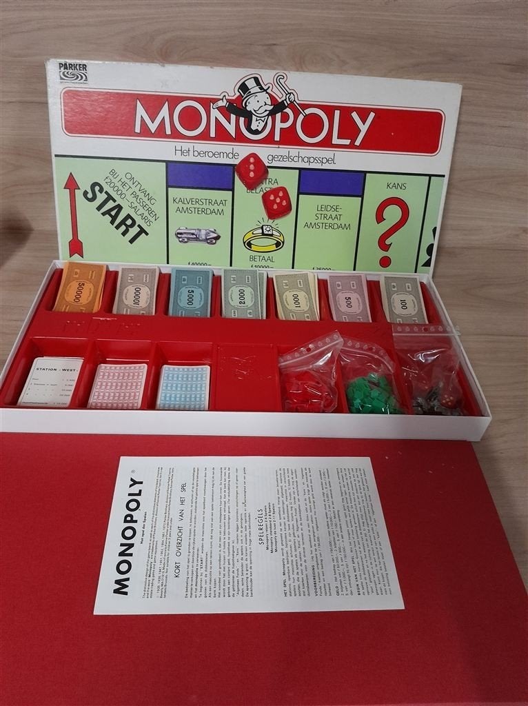 monopoly lange doos start op doos [s1119], Verzenden, Zo goed als nieuw