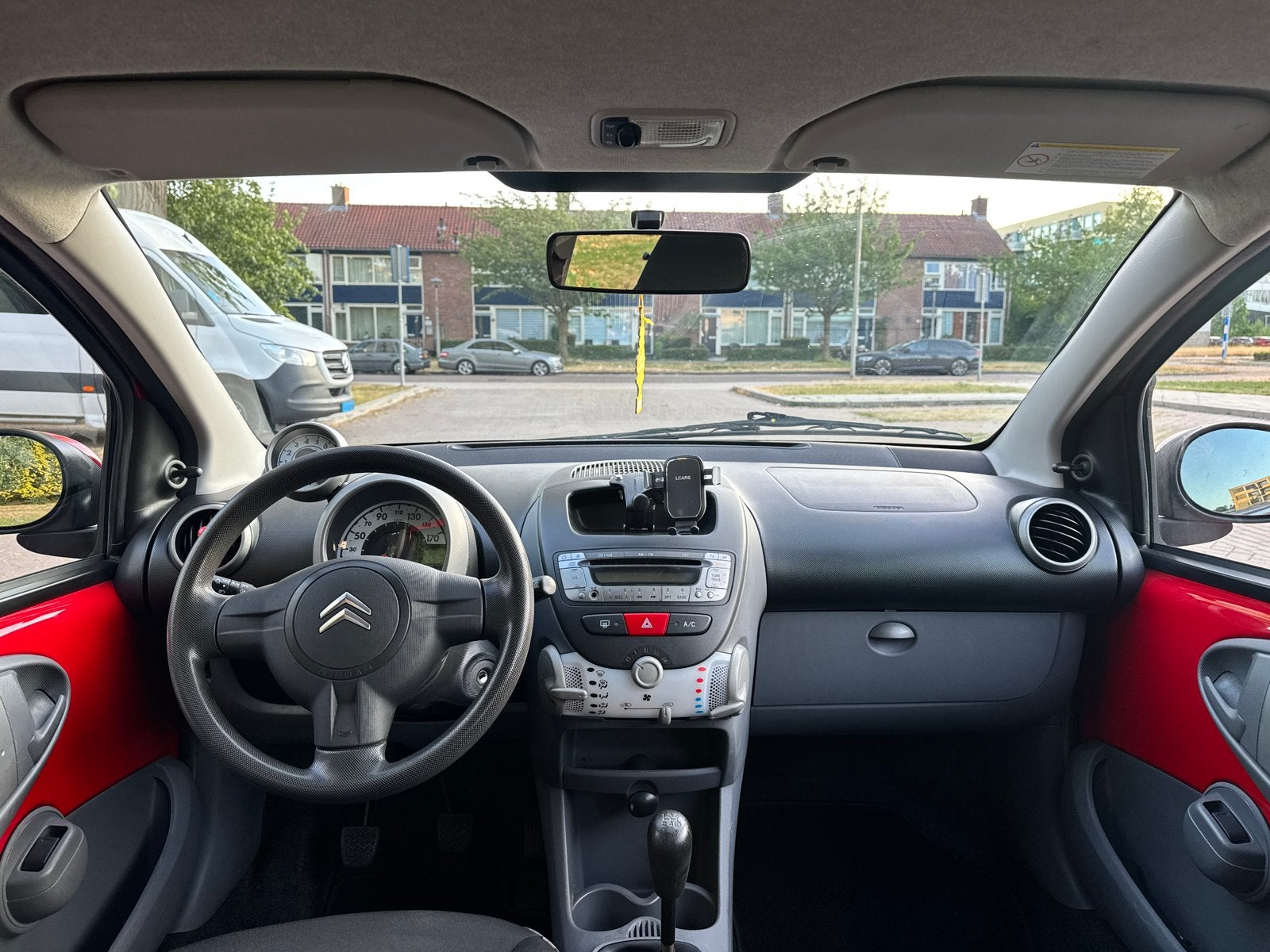 Citroën C1 1.0 5-DEURS |AİRCO| E-RAMEN| KM 135.850 |NAP AUTO, Voorwielaandrijving, Airconditioning, 4 stoelen, C1
