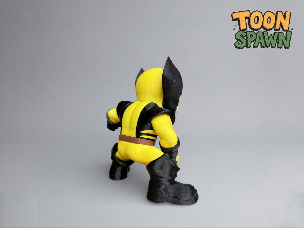 Mario Wolverine – Mario x Wolverine Mash‑up – 26 cm, Ophalen of Verzenden, Nieuw, Overige typen