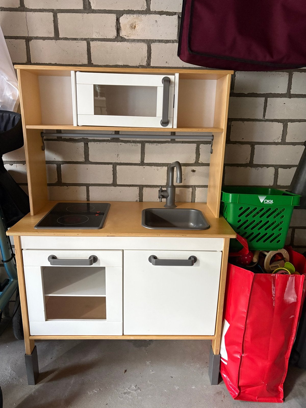 IKEA DUKTIG Speelkeuken met accessoires, Ophalen, Gebruikt, Knutselen, Met licht