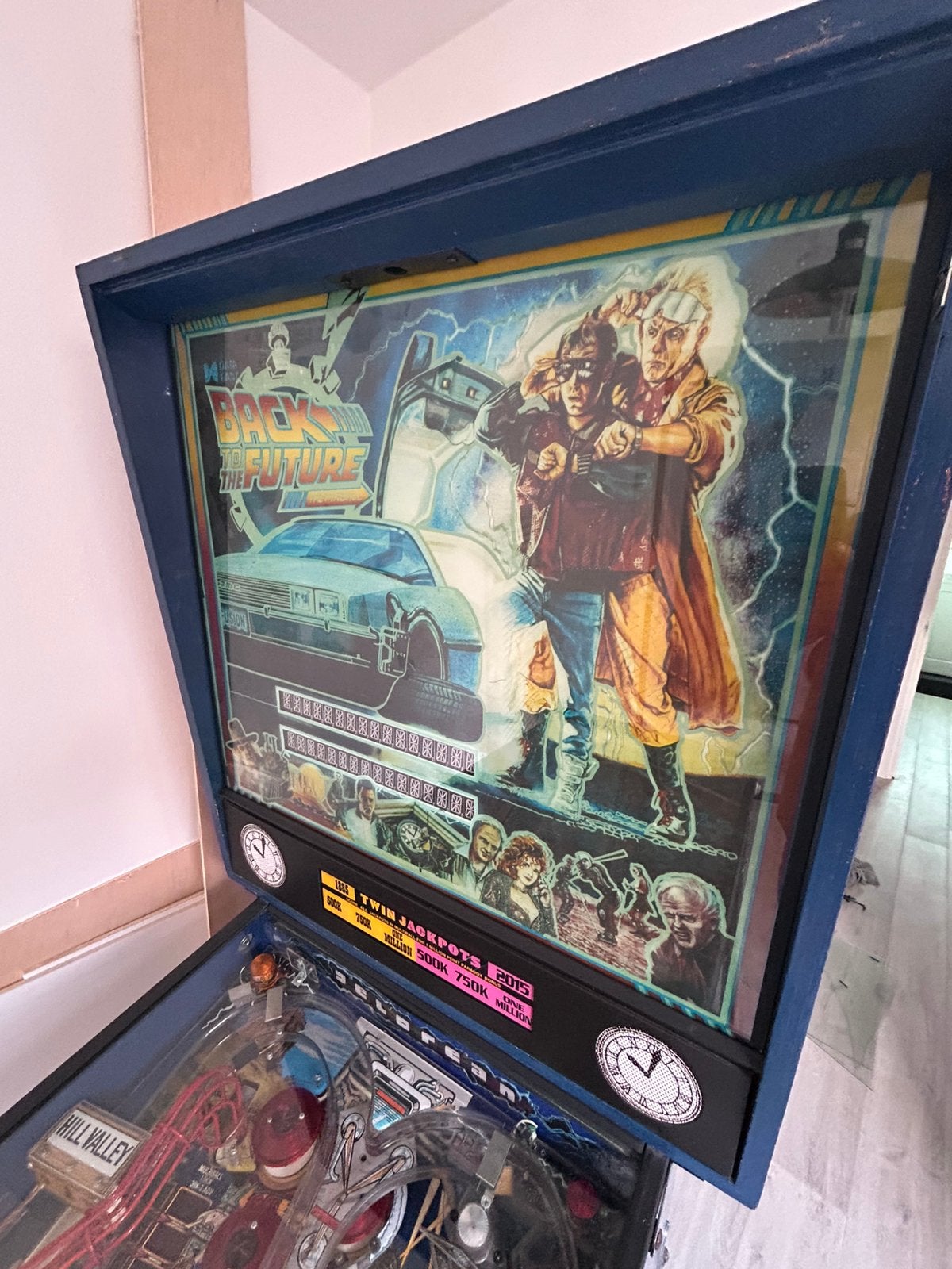 Prachtige Data East Back to the Future flipperkast 1990, Ophalen, Zo goed als nieuw, Flipperkast, Williams