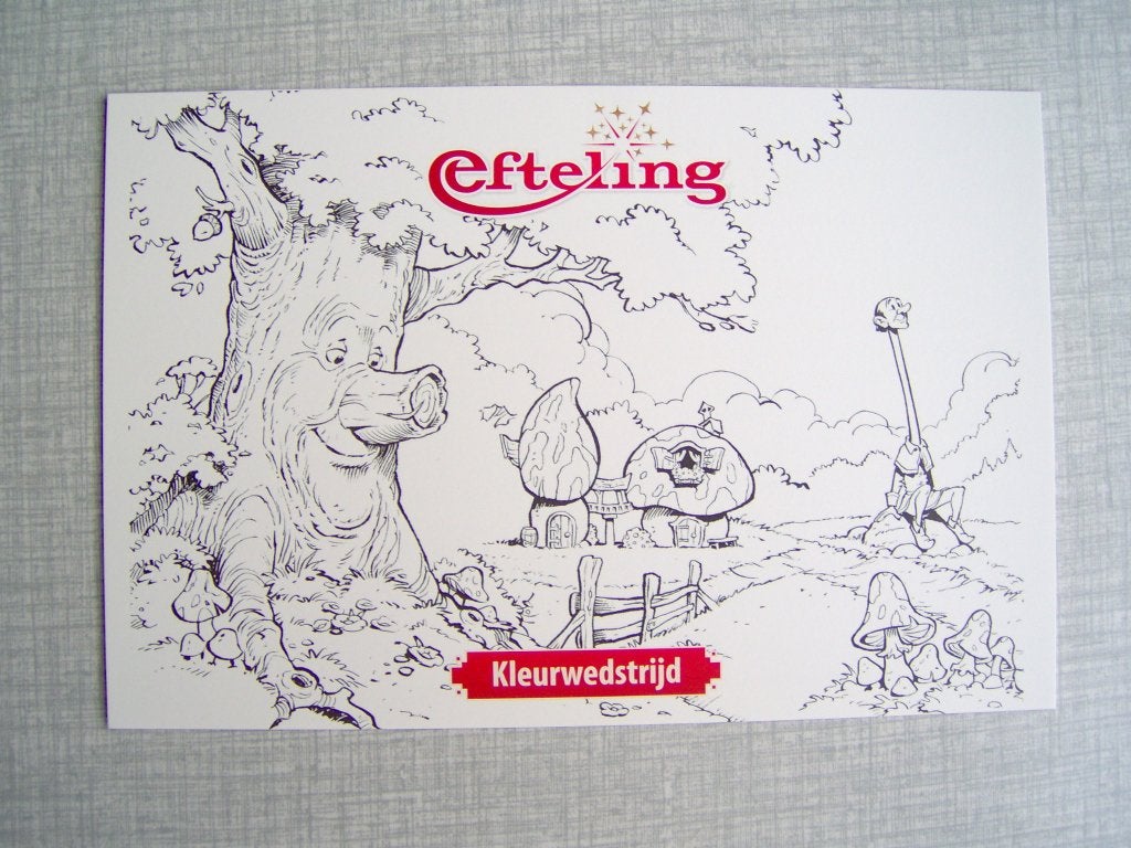 Efteling - Kaatsheuvel -10, Ophalen of Verzenden, 1980 tot heden, Ongelopen, Noord-Brabant