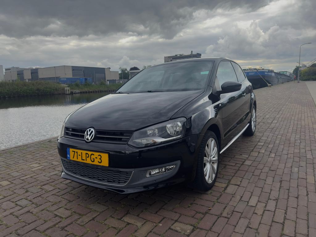 Volkswagen Polo 1.2 TSI 77KW 2010 Zwart, Auto's, Volkswagen, Particulier, Polo, ABS, Airbags, Airconditioning, Android Auto, Apple Carplay