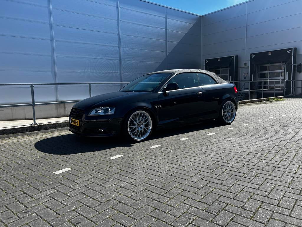 Audi A3 1.8 Tfsi Cabriolet 118KW 2008 Zwart, Voorwielaandrijving, Zwart, 4 cilinders, Cabriolet
