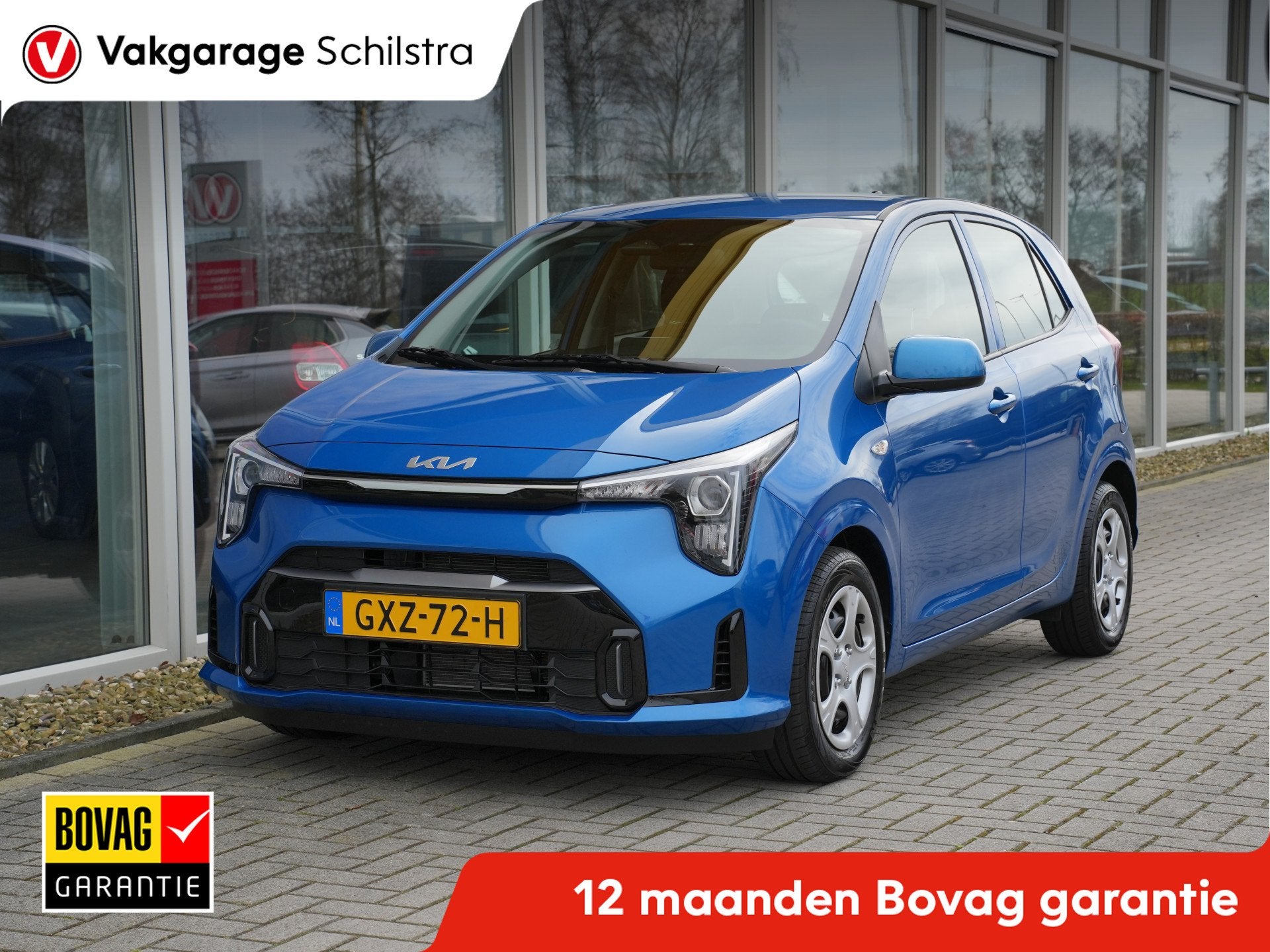 Kia Picanto 1.0 DPI DynamicLine | Achteruitrijcamera | Achte, Voorwielaandrijving, Stof, Origineel Nederlands, Bedrijf