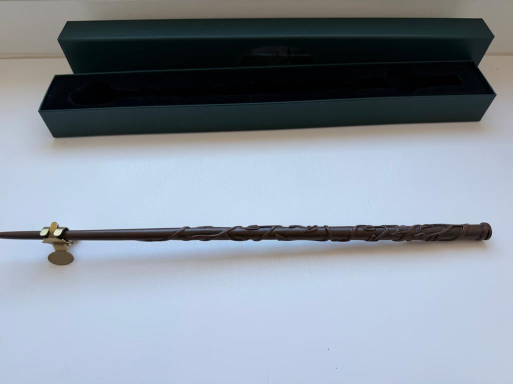 Harry Potter Toverstaf - Hermione Granger Replica, Verzamelen, Harry Potter, Ophalen of Verzenden, Zo goed als nieuw, Replica